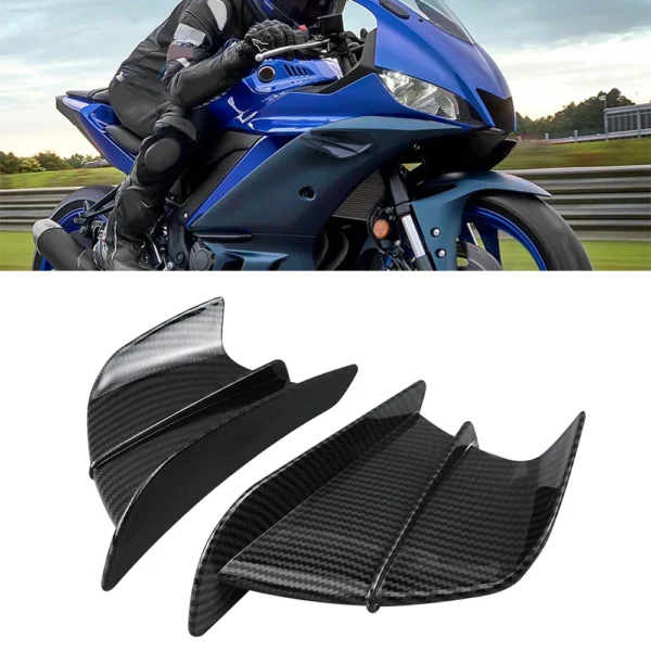 Motorcycle Fairing Aerodynamic Winglets For BMW S 1000 RR/R YAMAHA R1 YZF R25 R3 R15 R6 HONDA CBR600RR CBR650F CBR500R CBR1000RR