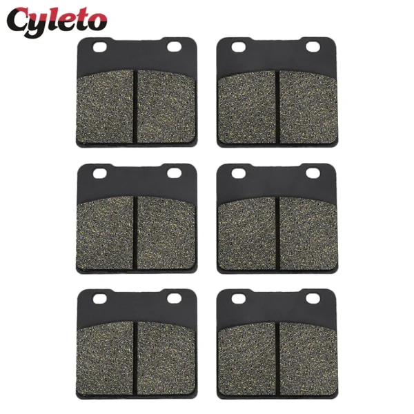 Motorcycle Front Rear Brake Pads for Suzuki GSX1100 1984-1986 GV 1400 1986 VS 1400 Intruder VS1400 1987-2003 VL 1500 1998-2001