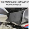 Motorcycle Gel Seat Cushion Breathable Heat Insulation Air Pad Cover Anti Slip Sunscreen Seat Shock Absorption Cover Four Season - Image 4