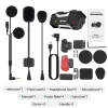 Motorcycle Intercom Waterproof 1200M Bluetooth Intercom Helmet Headset Moto Headset Wireless Headset Interphone - Image 6