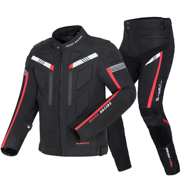 Motorcycle Jacket Cold-proof Waterproof Motocross Jacket Men Chaqueta Moto Protective Gear black Motorbike Riding Jacket M-5XL