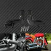 Motorcycle Passenger Foot Peg Footrest Mounting Bracket Gloss Black/Matte Black For Indian Scout Bobber 15-21 Scout Sixty 16-21 - Image 2