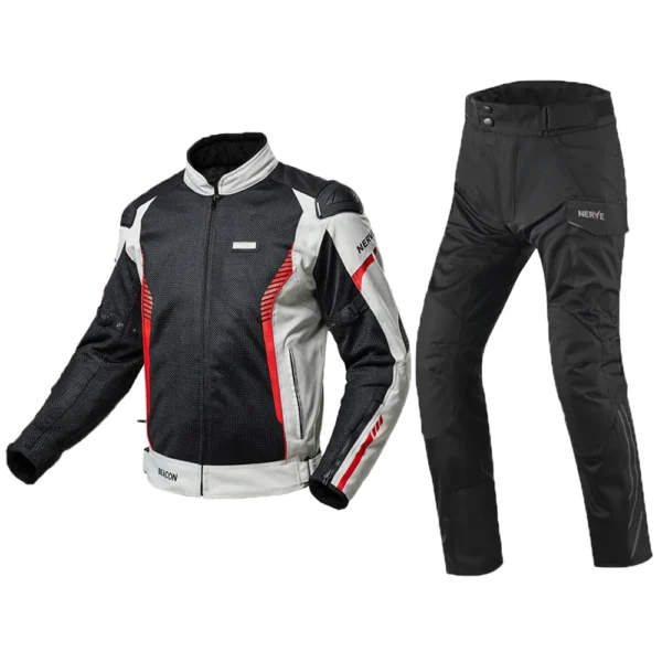 Motorcycle Rracing Suit Breathable Motorcycle Suit Set Be Durable Cycling Clothes Rain-proof Knight Clothing Breathable