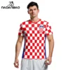 NADANBAO Summer Men/Women Croatia Football Jerseys Sport Tee Tops 3D Printing Futebol Soccer Jersey Fitness Shirt - Image 2