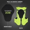 NEW Motorcycle Airbag Vest Men Motorcycle Jacket Reflective Motocross Air Bag Moto Vest Protective Black Fluorescent S-3XL - Image 2