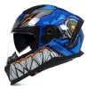 New Arrival DOT ECE Racing Motocross Motorcycle Helmet Full Face Dual Lens Helmet Motorbike Street Touring Riding Casco Capacete - Image 5