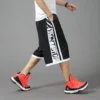 New Arrival Fashion Summer Men Shorts Basketball Large Casual Hip Hop Elastic Thin Elastic Waist Loose Striped Plus Size XL-4XL - Image 2