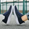 New Men Casual Sport Shoes Light Sneakers White Outdoor Breathable Mesh Black Running Shoes Athletic Jogging Tennis Shoes 39-48 - Image 2