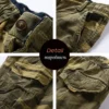 New Men Summer Cotton Cargo Camouflage Shorts Men Clothing Casual Breeche Bermuda Beach Jogger Shorts Male Hot Dropshipping - Image 6