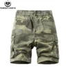 New Men Summer Outdoor Leisure Camouflage Comfortable Shorts Men Elastic Waist Loose Straight High-Quality Design Shorts Male - Image 2