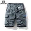 New Men Summer Outdoor Leisure Camouflage Comfortable Shorts Men Elastic Waist Loose Straight High-Quality Design Shorts Male - Image 4