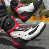 New Motorcycle Boots Men Women Motorcycle Shoes Non-Slip Moto Protection Leather Moto Biker Shoes Motorcycle Accessories - Image 6