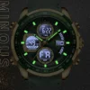 New NAVIFORCE Watches for Men Leather Mens Military Sport Waterproof Watch Quartz WristWatch Chronograph Male Clock - Image 2