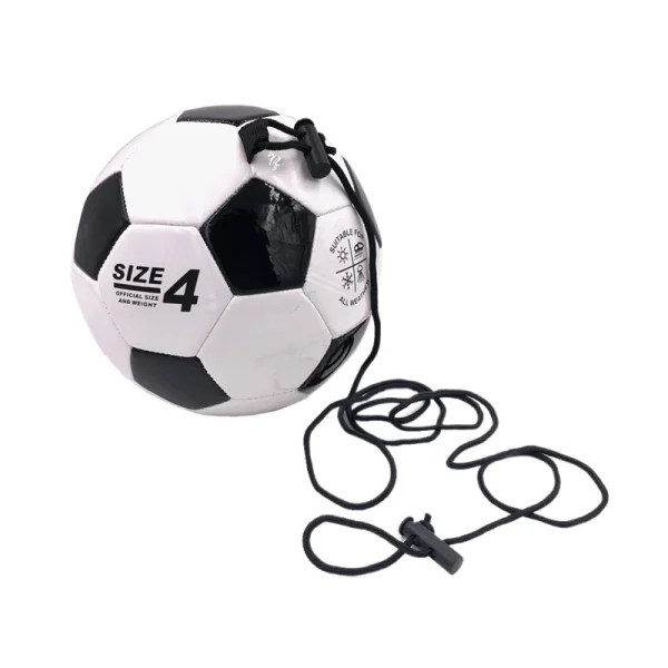 New Soccer Training Ball Adjustable Bungee Elastic Training Ball with Rope Size 4 Football for Training Playing Sports