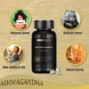 Organic Ashwagandha Male Enlargement Pills, Promote Anti-Stress Relief, Male Supplements, Supports Energy&Endurance Recovery - Image 4