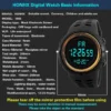 Outdoor multifunctional luminous sports watch internet celebrity adult student male 1251 electronic watch fashionable LED watch - Image 6