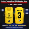 Personalized Custom LOGO&Name&Number Pro Soccer Game Training Team Vest,Adult Men&Children Boy Football Sports Mesh Jersey - Image 2