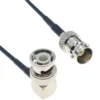 RG174 Cable BNC To BNC Male Female Plug Jack Nut Connector Right Angle Extension RF Coaxial Coax Jumper Pigtail 1M 5m 10M 15M - Image 6