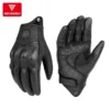 Real Leather Motorcycle Gloves Waterproof Windproof Winter Warm Summer Breathable Touch Operate Guantes Moto Fist Palm Protect - Image 3