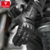 Real Leather Motorcycle Gloves Waterproof Windproof Winter Warm Summer Breathable Touch Operate Guantes Moto Fist Palm Protect - Image 6