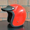 Retro Half Open Motorcycle Helmet Jet Brim Accessories Four Season TT&COCASCOS Fiberglass Helmet 3/4 Open Face Vintage Helmet - Image 3