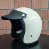 Retro Half Open Motorcycle Helmet Jet Brim Accessories Four Season TT&COCASCOS Fiberglass Helmet 3/4 Open Face Vintage Helmet - Image 4