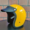 Retro Half Open Motorcycle Helmet Jet Brim Accessories Four Season TT&COCASCOS Fiberglass Helmet 3/4 Open Face Vintage Helmet - Image 5