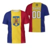 Romania Football Jersey Romanian Flag Graphic T Shirts for Men Gym Sports Tee Shirts 3D Soccer Club Team T-shirt Women Clothing - Image 4