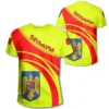 Romania Football Jersey Wholesale Custom Name Number Romanian Flag Graphic T Shirts for Men Tee Shirts Soccer Club Team T-shirt - Image 3