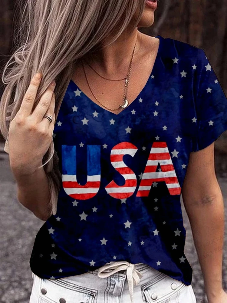 USA T-SHIRT for women