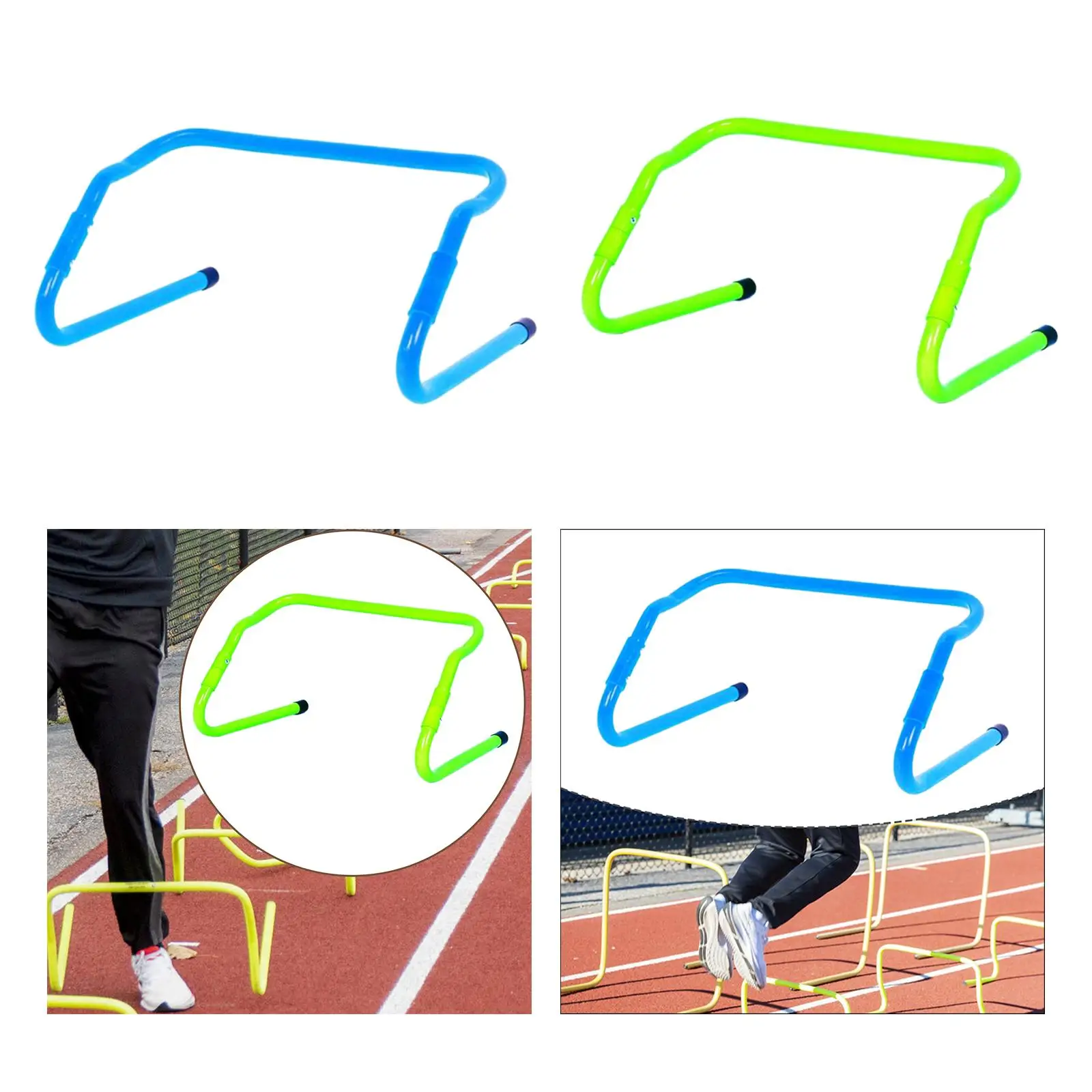 Speed Agility Hurdles Foldable Adult Practice Agility Speed Training Equipment for Games Foot Exercise Football Workout Soccer