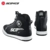 SCOYCO Motorcycle Racing Shoes Four Seasons Breathable Comfortable Wear-Resistant Non-Slip Anti-Collision Moto Riding Boots - Image 3