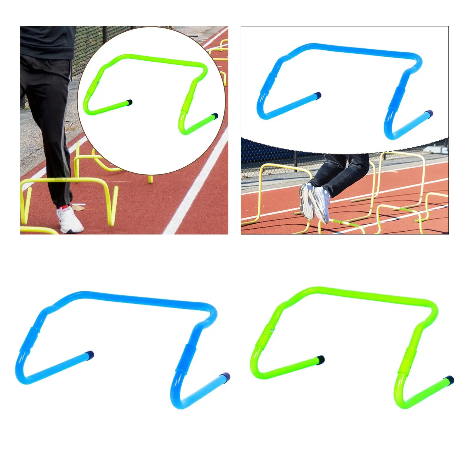 Speed Agility Hurdles Foldable Adult Practice Agility Speed Training Equipment for Games Foot Exercise Football Workout Soccer