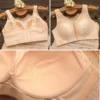 Sexy Bra Women Lace Push Up Bralette Wire Free Mesh Large Size Lingerie Solid Color Seamless Thin Wireless Soft Floral Bralette - Image 4