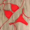 Sexy Micro Bikini 2023 Women Swimsuit Female Swimwear Thong Bikinis Set Brazilian Halter Beach Wear Lace Up Bathing Suit - Image 4