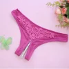 Sexy Women Pearl G-String And Thongs Lingerie For Ladies Solid Low Waist Underwear Open Crotch Underpants Sujetadores Sexys - Image 5