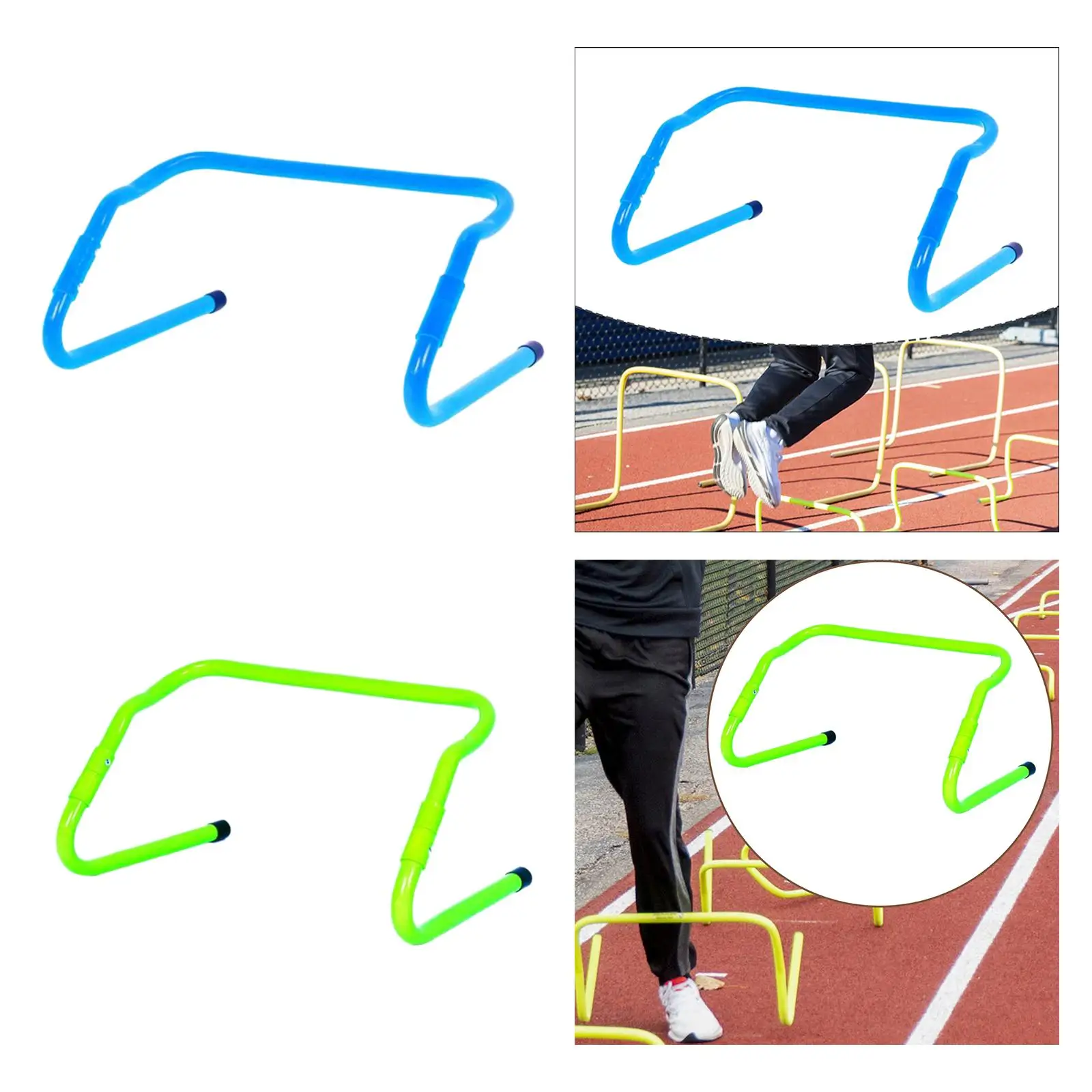 Speed Agility Hurdles Foldable Adult Practice Agility Speed Training Equipment for Games Foot Exercise Football Workout Soccer