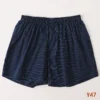 Simple plaid Summer sexy shorts men sleep bottoms Korea fashion mens sleepwear shorts sheer homewear Arrow pants men Y - Image 4