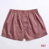 Simple plaid Summer sexy shorts men sleep bottoms Korea fashion mens sleepwear shorts sheer homewear Arrow pants men Y - Image 6