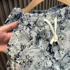 Summer Loose Shorts Couple Popular Versatile Casual Straight Men's Flower Oil Painting Beach Shorts Hawaiian Casual Silk Shorts - Image 6