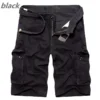 Summer Men's Fashion Overalls Cotton Casual Loose Multipocket Shorts Cargo Shorts Large Size - Image 3