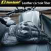 Summer Men's Leather Motorcycle Motocross Gloves Equipment Rider Anti-fall Carbon Fiber Riding Cycling Gloves Guantes Moto Items - Image 2