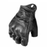 Summer Motorcycle Fingerless Gloves Accessories Goatskin Leather Half Finger Gloves Motocross Gant Moto Guantes Moto Verano - Image 5