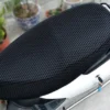 Summer Motorcycle Scooter Seat Cover Electric Breathable Motorcycle Accessories Sun 3D Black Protection Heat Insulation Seat Net - Image 5