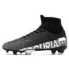 TF/FG High Ankle Football Boots Male Men Boys Soccer Shoes High Ankle Kids Cleats Training Sport Sneakers Football Shoes - Image 2