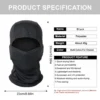 Tactical Camouflage Balaclava Hat Motorcycle Face Mask Lycra Moto Biker Wind Cap Mask Stopper Windproof Bicycle Cycling Headgear - Image 5