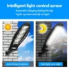 Upgraded 168LED Solar Street Light Outdoor Waterproof LED for Garden Wall Lamp Adjustable Angle Solar Lamp Built-in 10000mAH Hot - Image 4