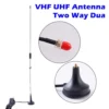 VHF UHF Antenna Two Way Dual Bands 3dbi Gain SMA Female Magnetic Base for Node Handheld Lorawan Baofeng Car Radio Walkie Talkie - Image 2