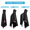 Waterproof Motorcycle Raincoat Rain Cover Motobike Rain Coat Jacket Moto Rain Suit Outdoor Military Raincoat Hooded Sleeve - Image 4