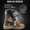 Wear-resistant Men's Biker Boots Anti-slip Motorcycle Boots Anti-fall Motocross Boots Waterproof Motorcycle Protection Equipment - Image 4